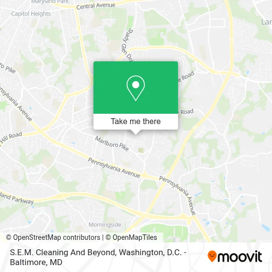 S.E.M. Cleaning And Beyond map