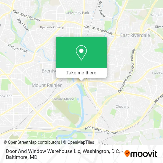 Door And Window Warehouse Llc map