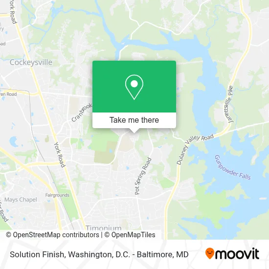 Solution Finish map