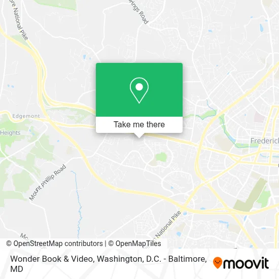 Wonder Book & Video map