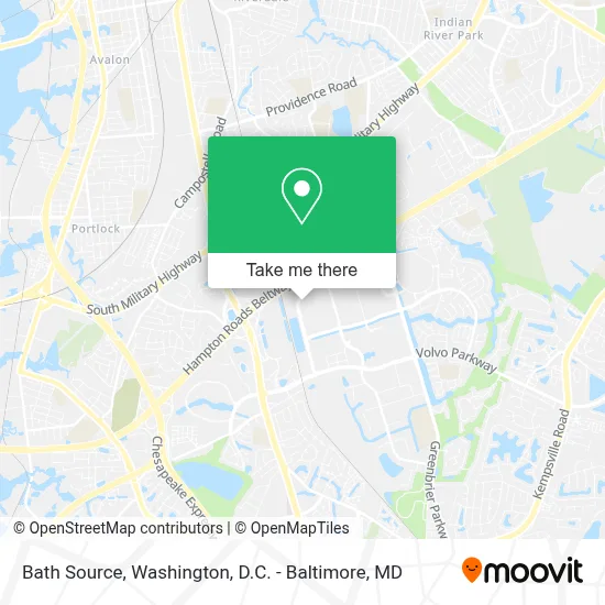 Bath Source map