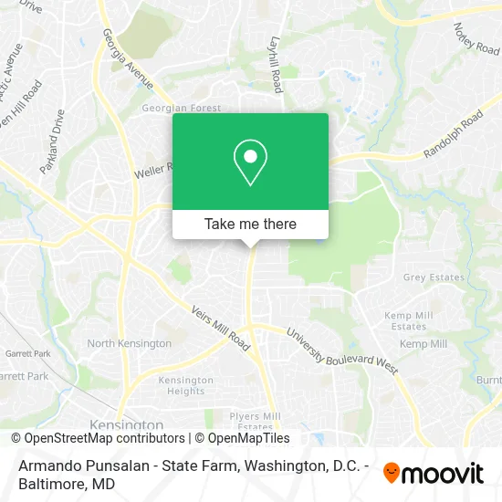 Armando Punsalan - State Farm map