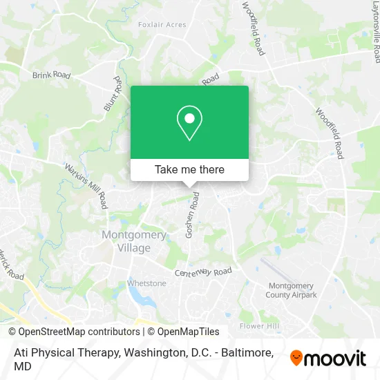 Ati Physical Therapy map