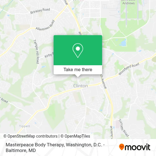 Masterpeace Body Therapy map