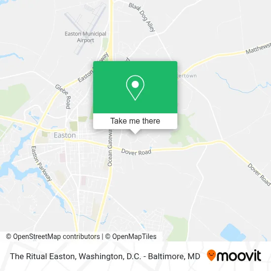 The Ritual Easton map