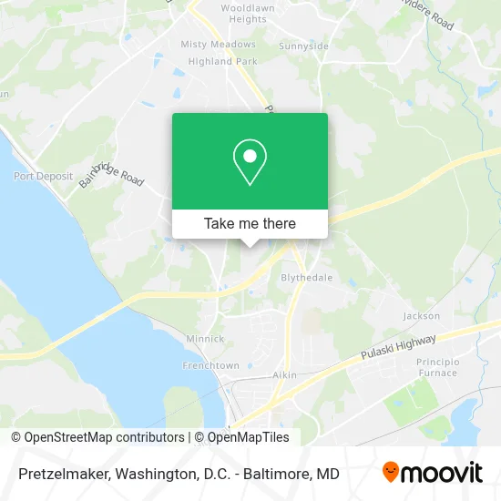 Pretzelmaker map