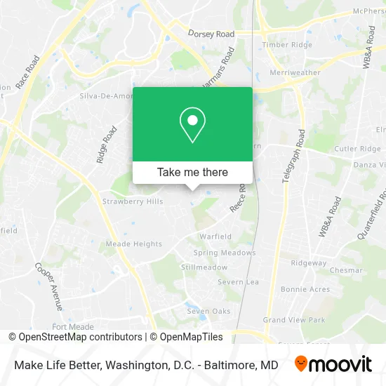Make Life Better map