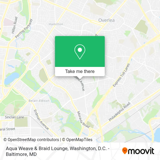 Aqua Weave & Braid Lounge map