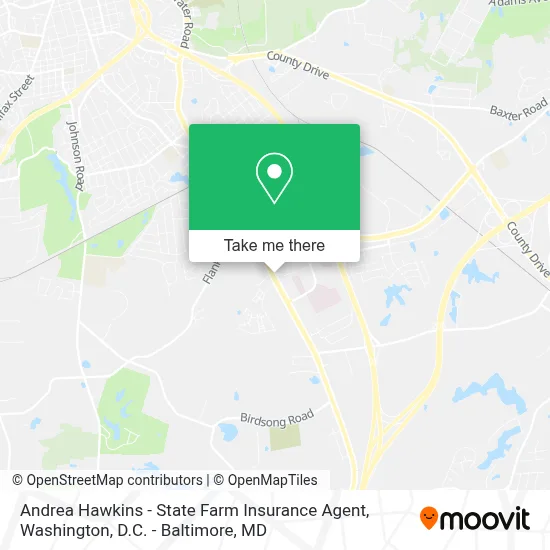 Andrea Hawkins - State Farm Insurance Agent map