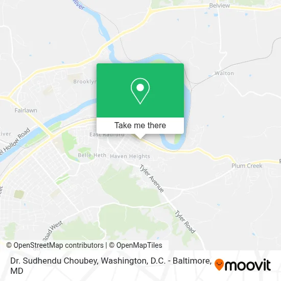 Dr. Sudhendu Choubey map