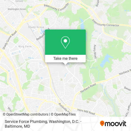 Service Force Plumbing map