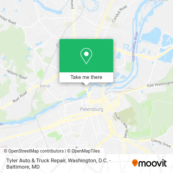 Tyler Auto & Truck Repair map