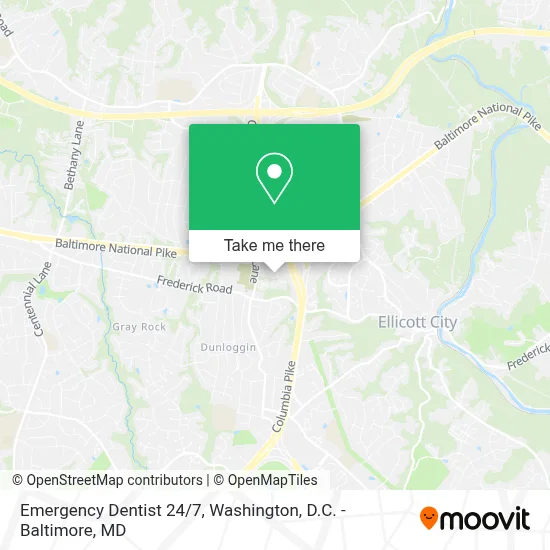 Emergency Dentist 24/7 map