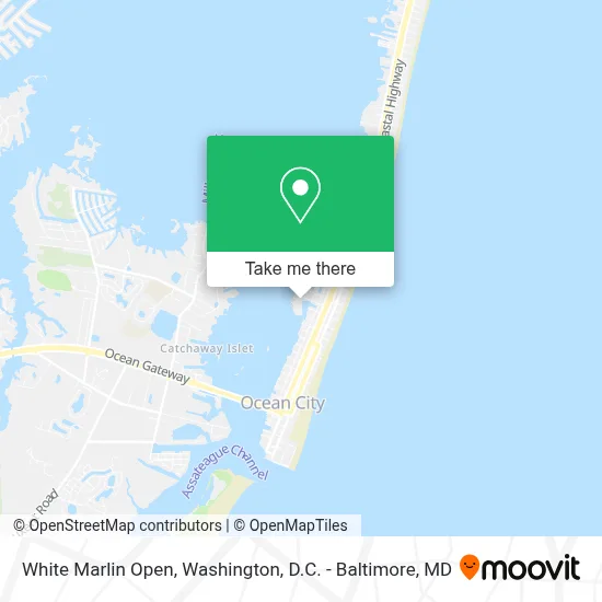 White Marlin Open map
