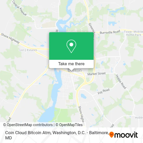 Coin Cloud Bitcoin Atm map