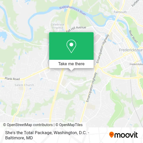 She's the Total Package map
