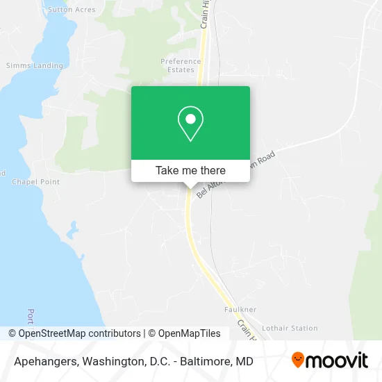 Apehangers map