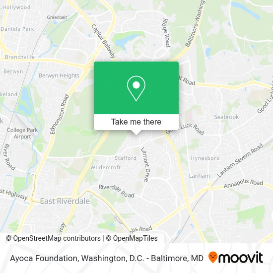 Ayoca Foundation map