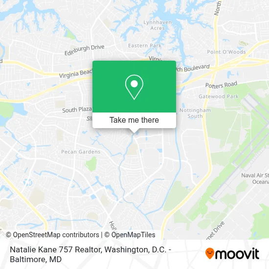Natalie Kane 757 Realtor map