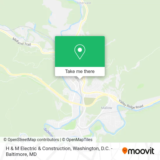H & M Electric & Construction map