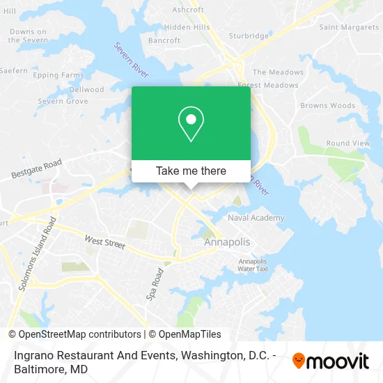 Ingrano Restaurant And Events map