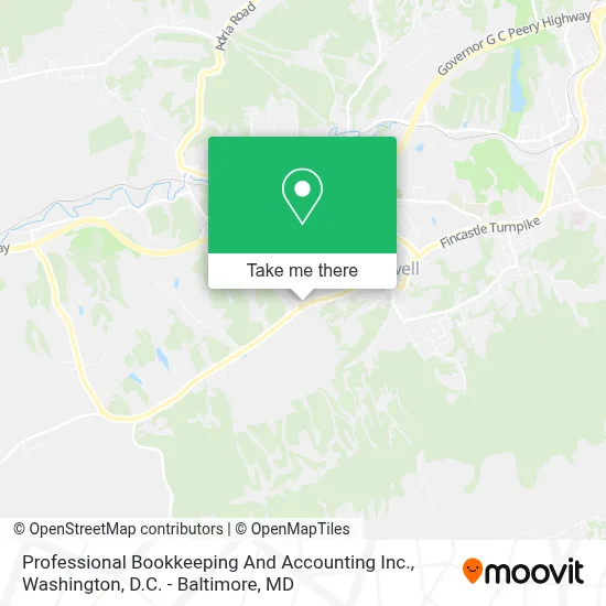 Professional Bookkeeping And Accounting Inc. map