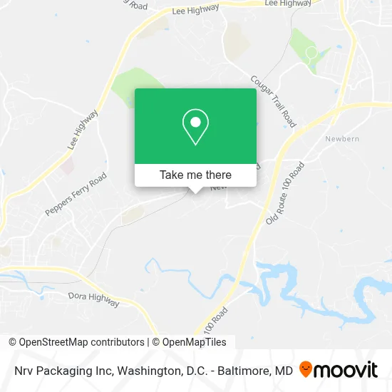 Nrv Packaging Inc map