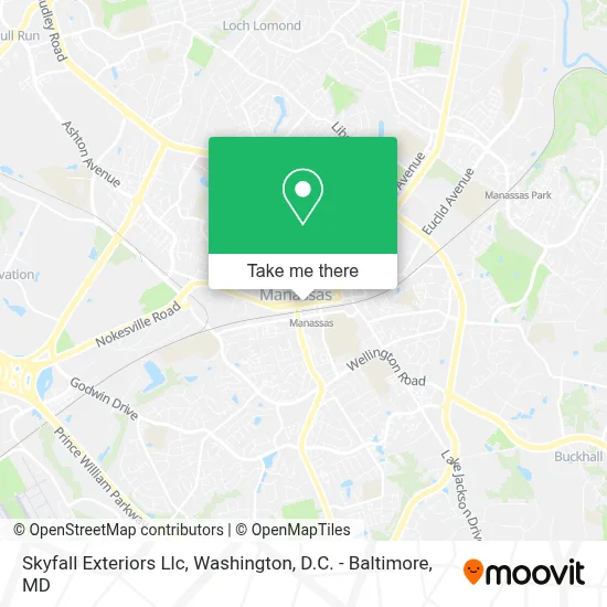 Skyfall Exteriors Llc map