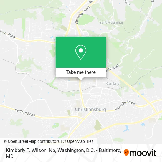 Kimberly T. Wilson, Np map