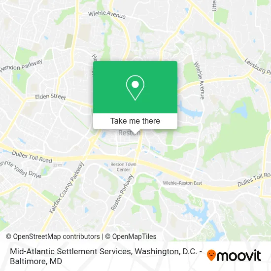 Mid-Atlantic Settlement Services map