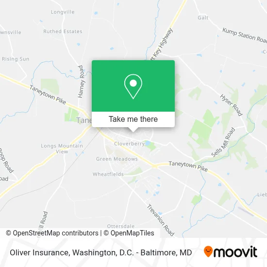 Oliver Insurance map