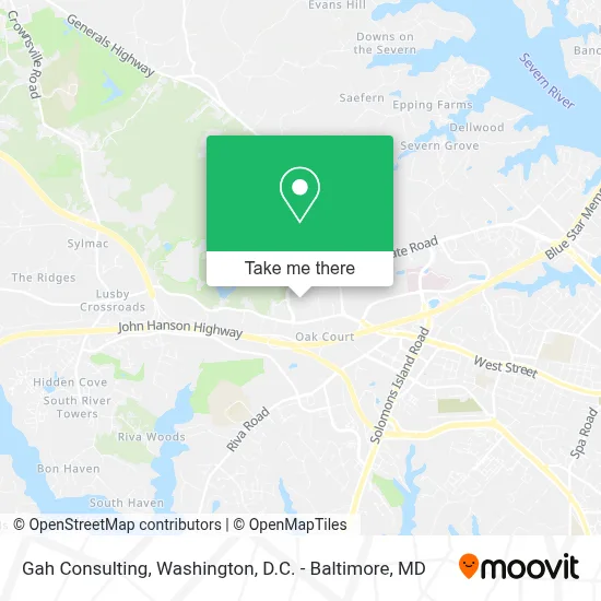 Gah Consulting map
