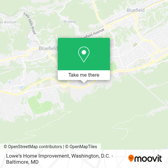 Lowe's Home Improvement map