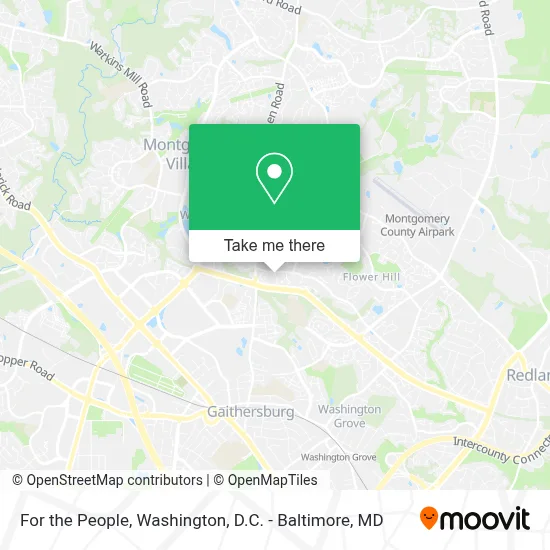 For the People map