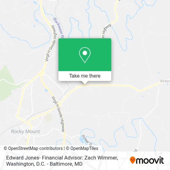 Edward Jones- Financial Advisor: Zach Wimmer map