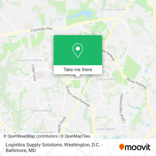 Logistics Supply Solutions map