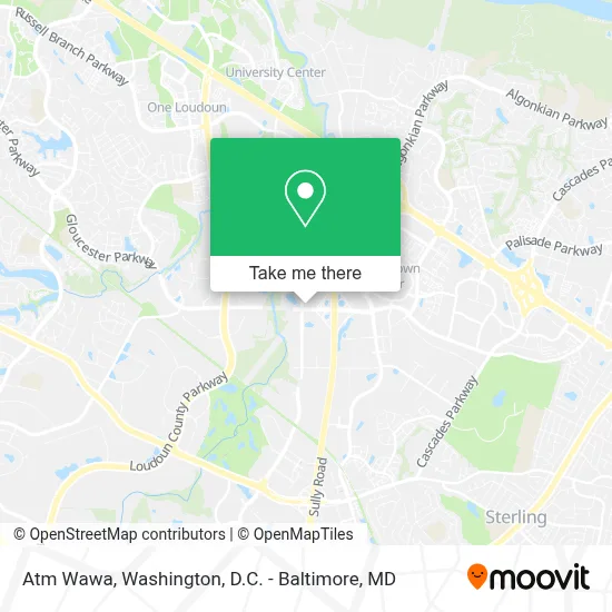 Atm Wawa map