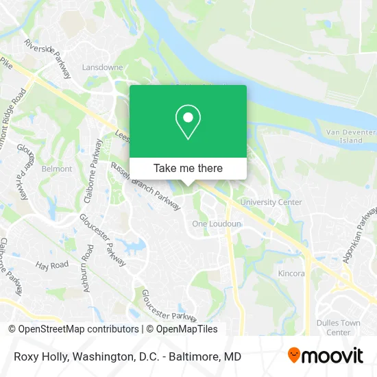 Roxy Holly map
