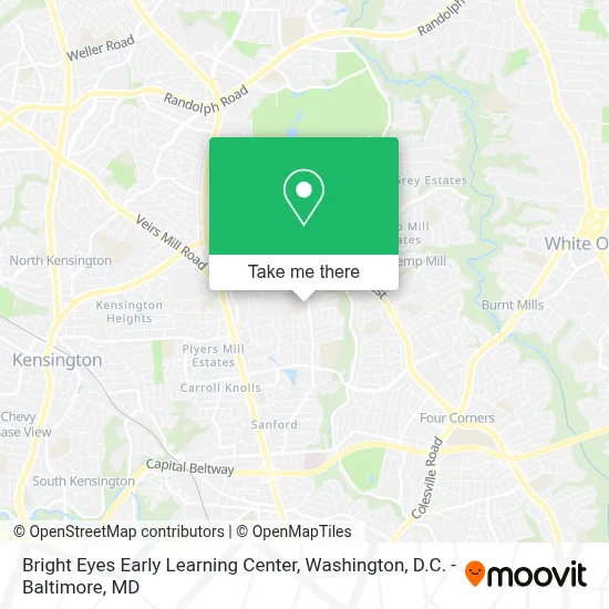 Bright Eyes Early Learning Center map