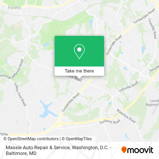 Massie Auto Repair & Service map