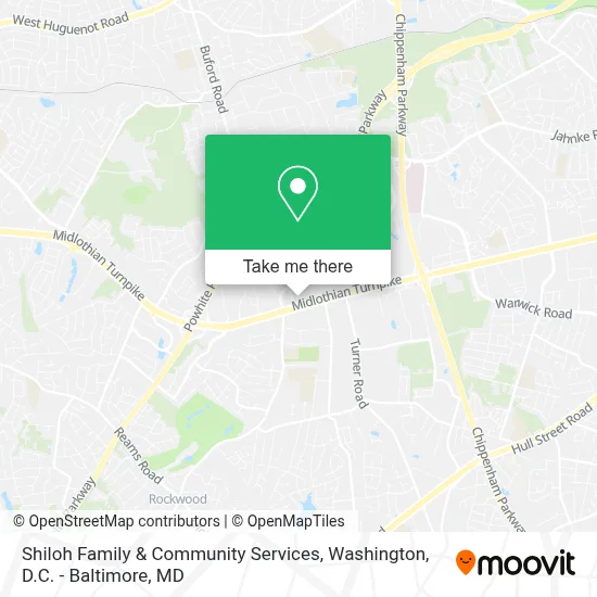 Shiloh Family & Community Services map
