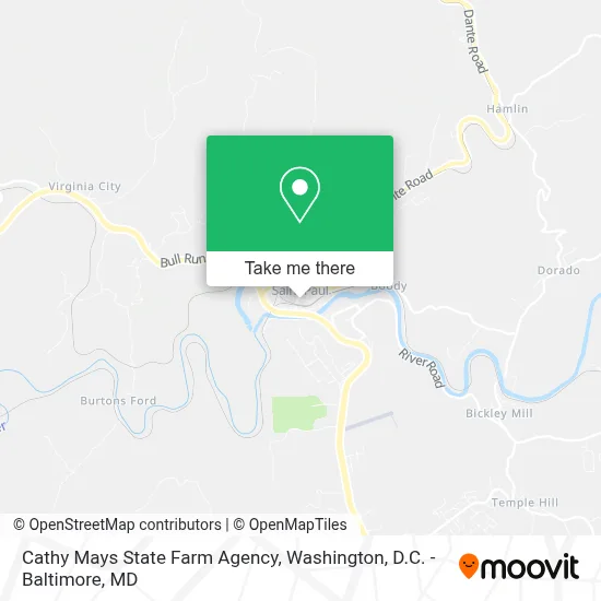 Cathy Mays State Farm Agency map