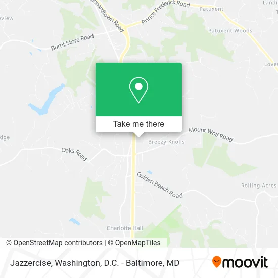 Jazzercise map