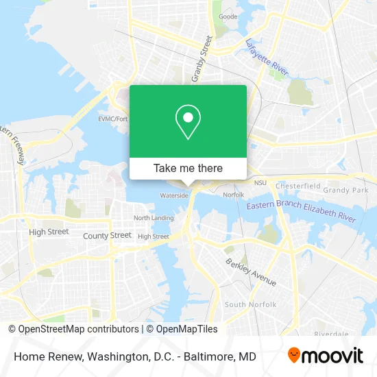 Home Renew map