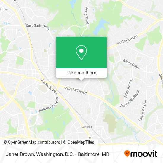 Janet Brown map