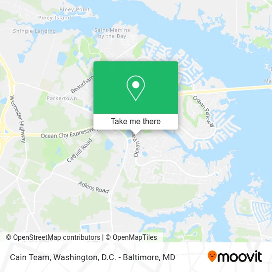 Cain Team map
