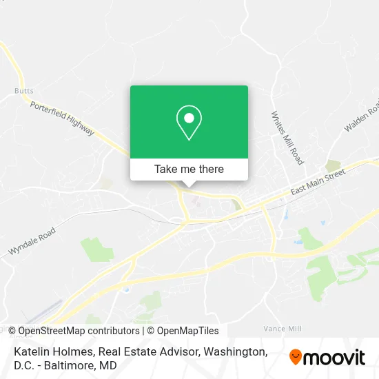 Katelin Holmes, Real Estate Advisor map