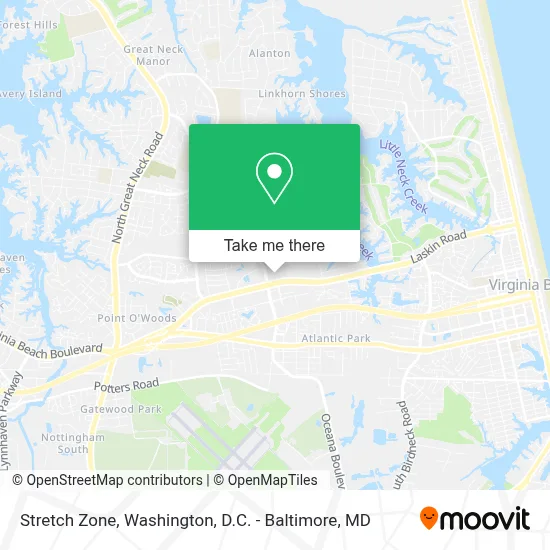 Stretch Zone map
