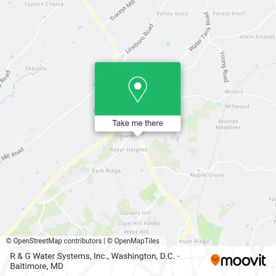 R & G Water Systems, Inc. map