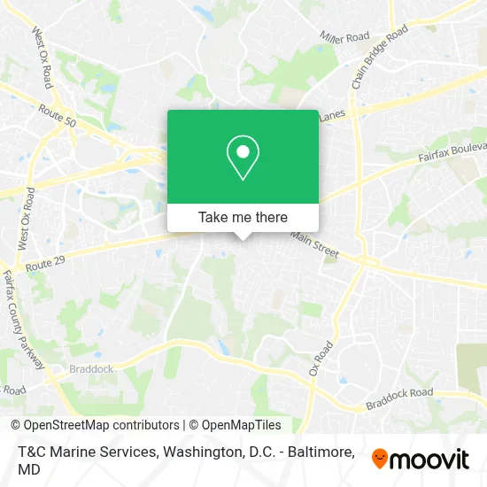 T&C Marine Services map